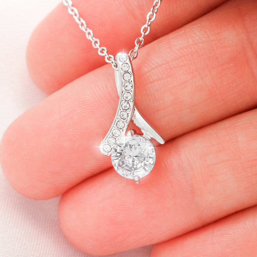 To My Amazing Wife Necklace - I Couldn't Live Without You