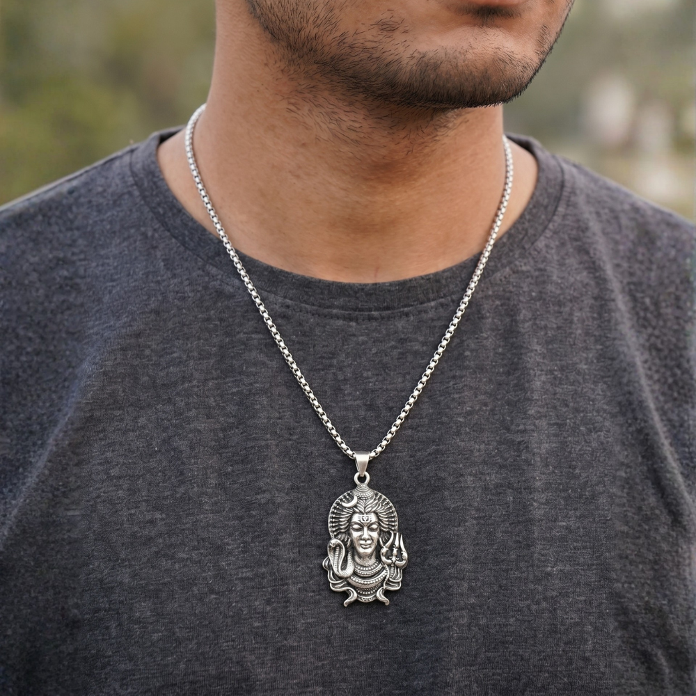 To My Son – Mahadev Blessing Pendant