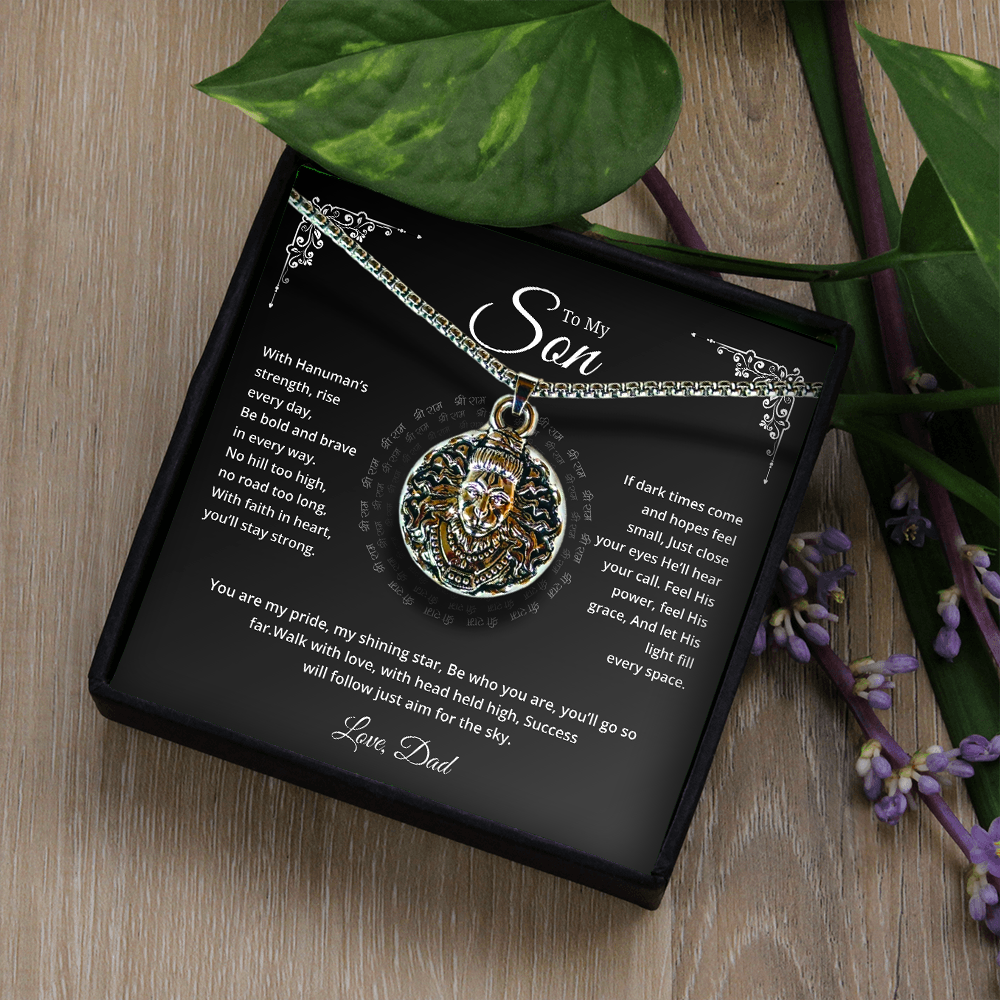 To My Son – A Father’s Love & Hanumanji’s Shield