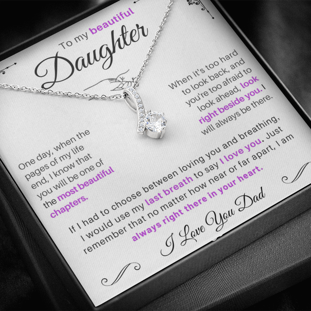 Luxury Gift For Daughter with Heartfelt Message Card – Perfect Gift from Father