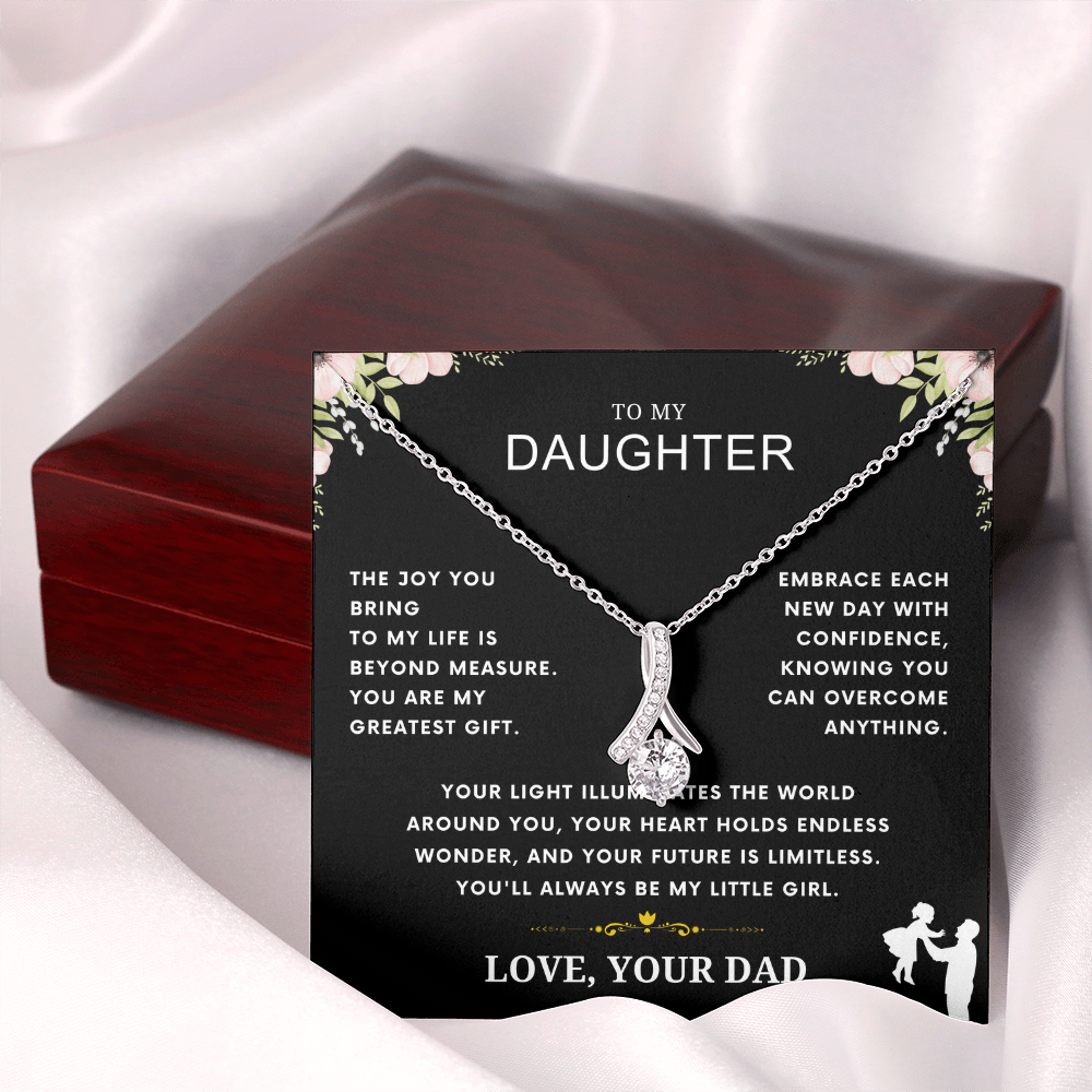 To my Beautiful Daughter - Alluring Beauty Necklace