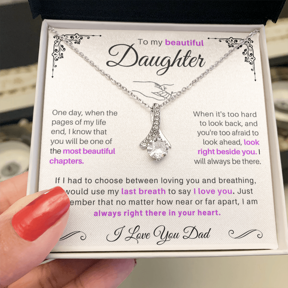 Luxury Gift For Daughter with Heartfelt Message Card – Perfect Gift from Father