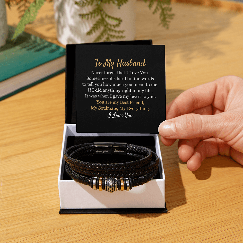 To My Husband - Promise Bracelet - I love you