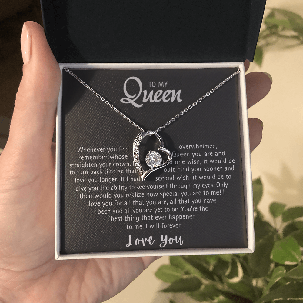 To my Queen – Forever Love Necklace