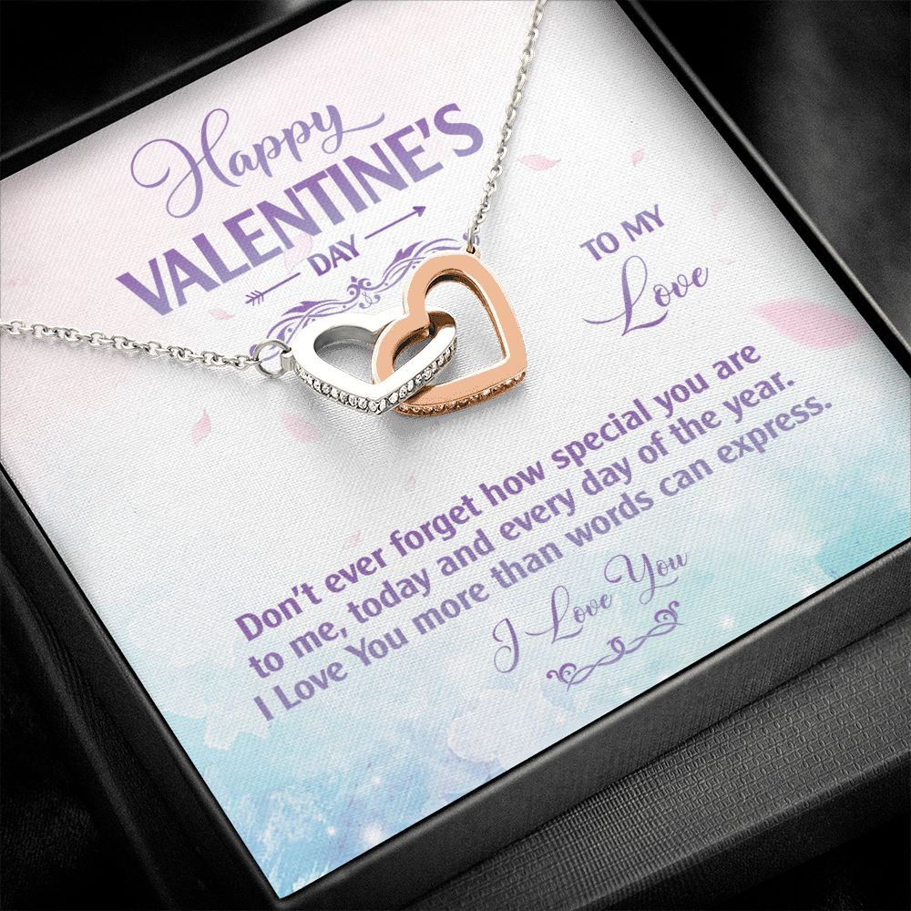 Happy Valentine's Day - To My Love