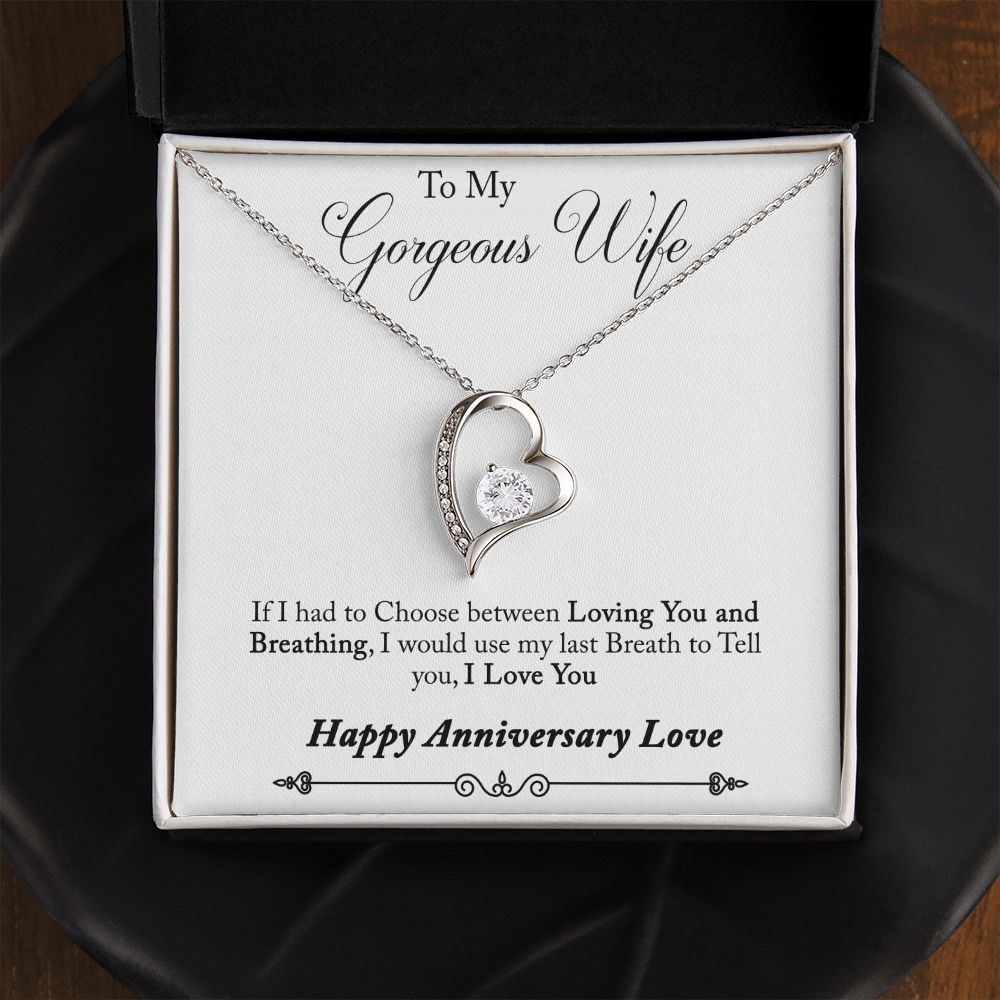 Unique Gift For Wife - Forever Love Necklace