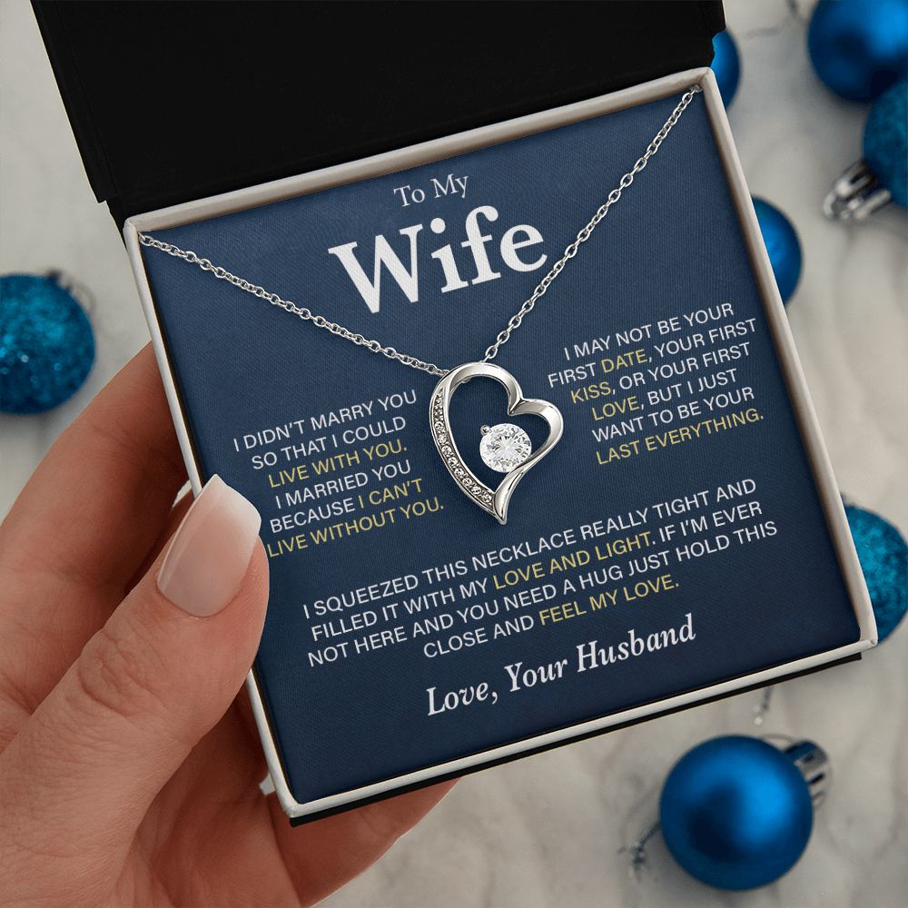 Luxurious Gift For Wife - Forever Love Necklace