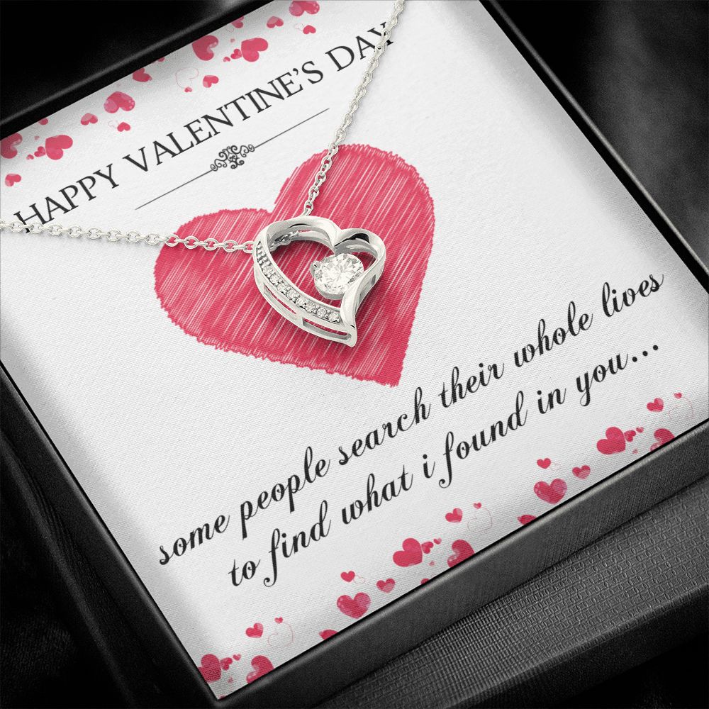HAPPY VALENTINE'S DAY - Forever Love Necklace