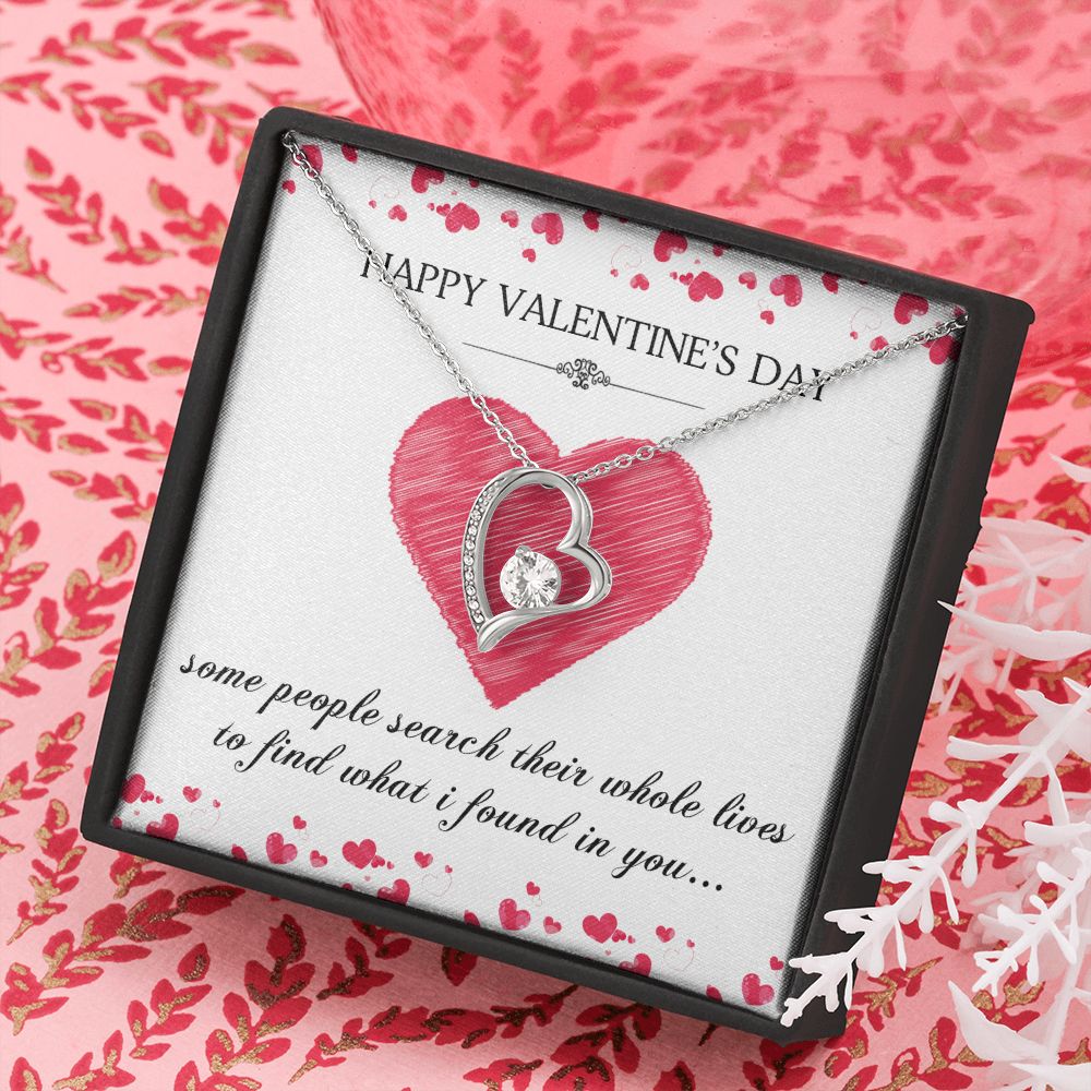 HAPPY VALENTINE'S DAY - Forever Love Necklace