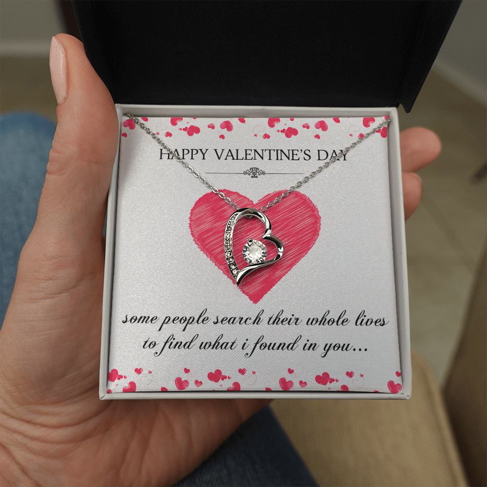 HAPPY VALENTINE'S DAY - Forever Love Necklace