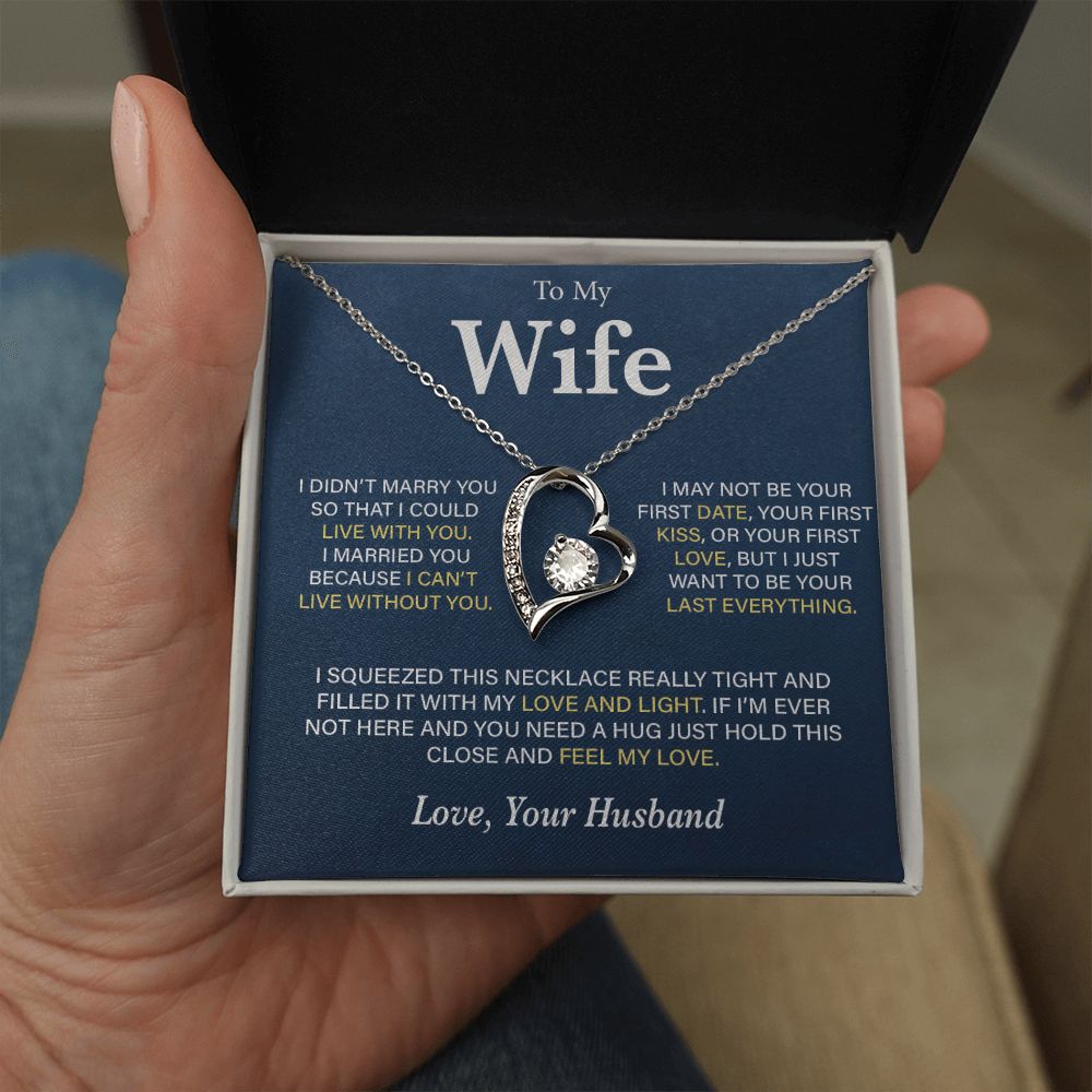 Luxurious Gift For Wife - Forever Love Necklace