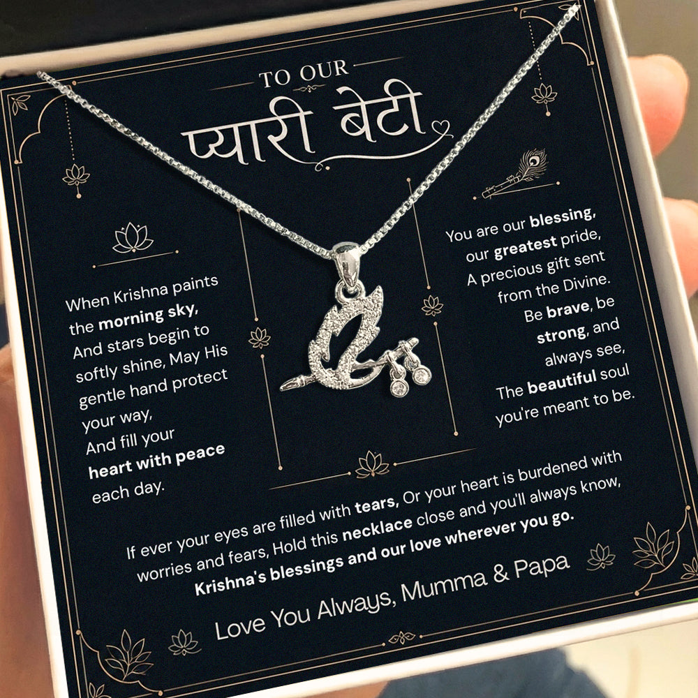 To Our Daughter — Krishna’s Blessings, Our Love Forever