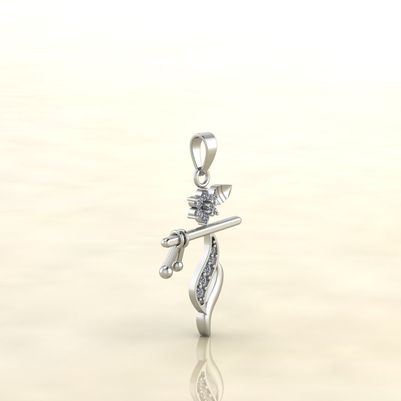 To Our Daughter – Shri Krishna Flute Pendant | Gift of Love, Protection & Blessings | Spiritual Jewelry from Parents