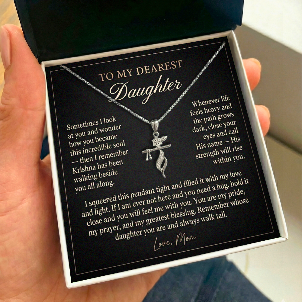 To My Dearest Daughter - Krishna's Love Necklace