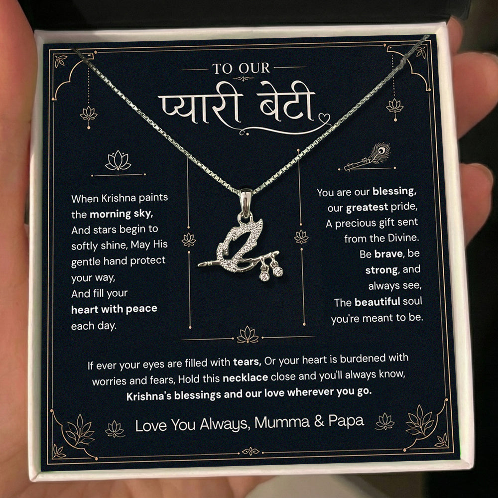 To Our Daughter — Krishna’s Blessings, Our Love Forever