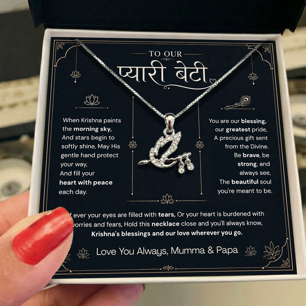 To Our Daughter — Krishna’s Blessings, Our Love Forever