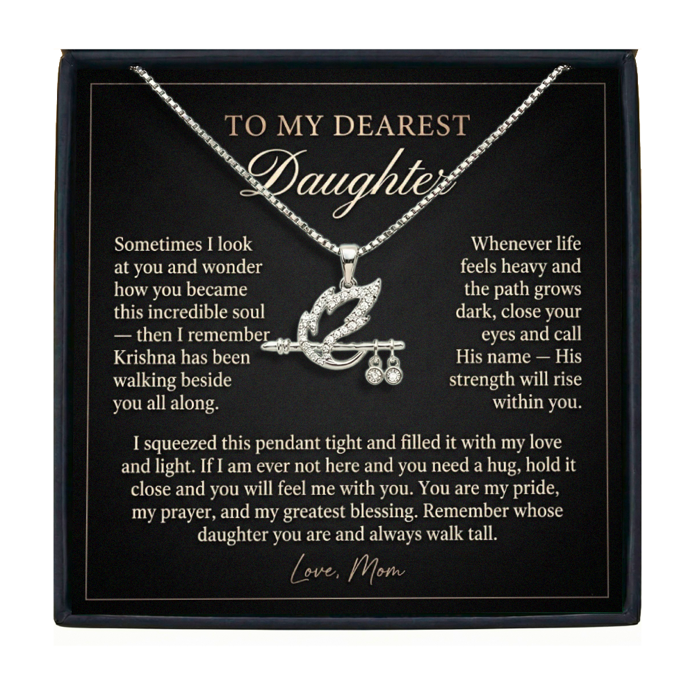 To My Dearest Daughter - Krishna's Love Necklace
