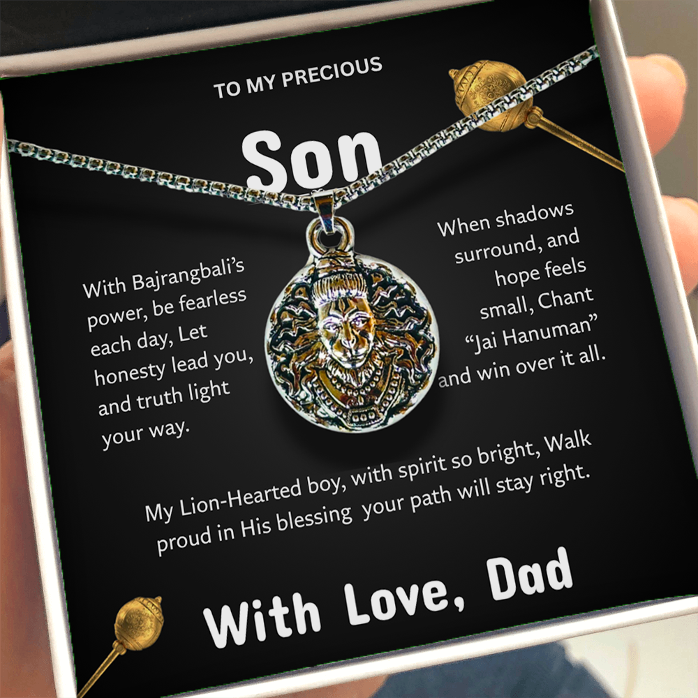 A mother’s love, a son’s courage, and Hanumanji’s eternal blessing — all in one divine gift.
