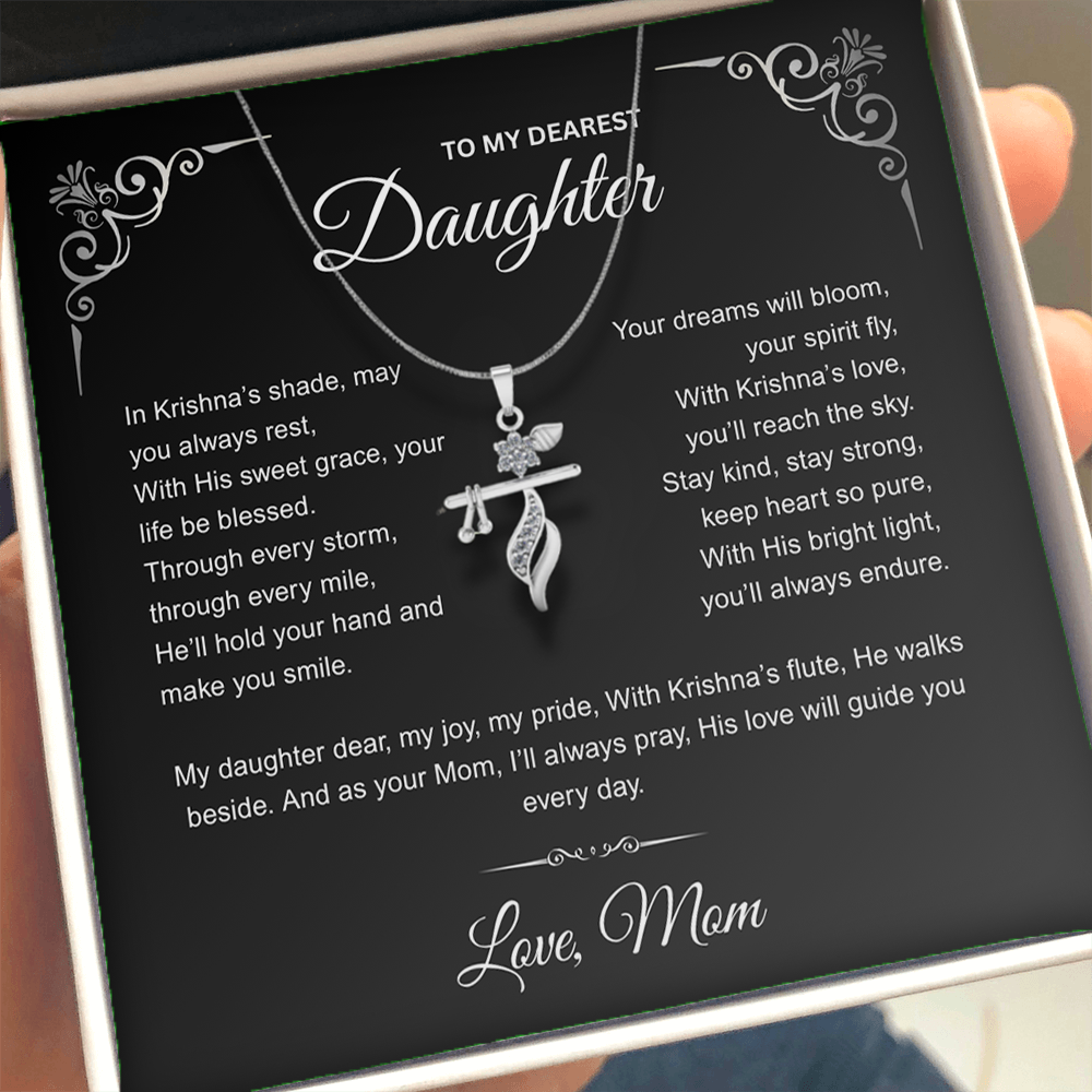 To My Daughter – Krishna Pendant with Blessings from Dad