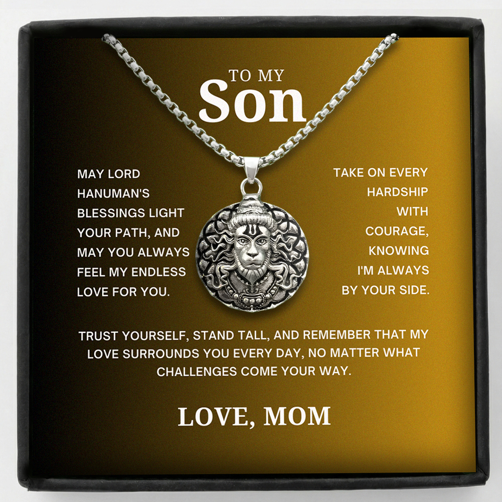 Stand Tall, My Son – A Mother’s Hanumanji Blessing Necklace
