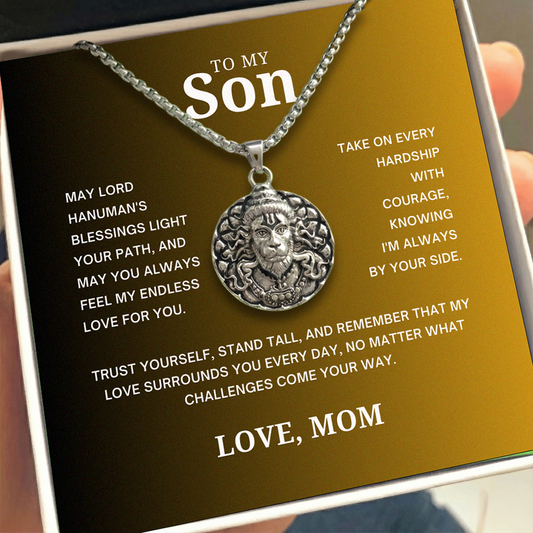 Stand Tall, My Son – A Mother’s Hanumanji Blessing Necklace