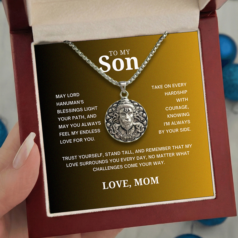 Stand Tall, My Son – A Mother’s Hanumanji Blessing Necklace