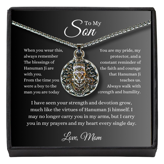 Hanuman Blessings Chain for Son