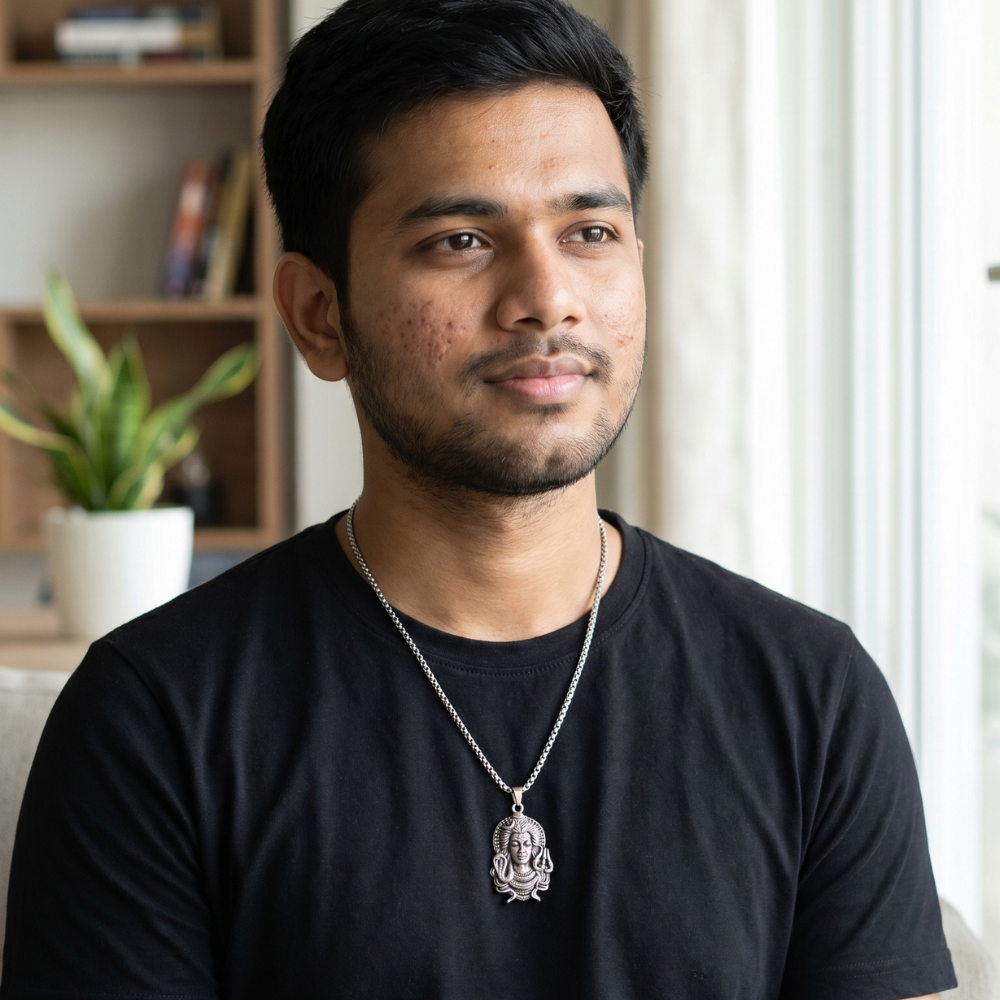 To My Son – Mahadev Blessing Pendant