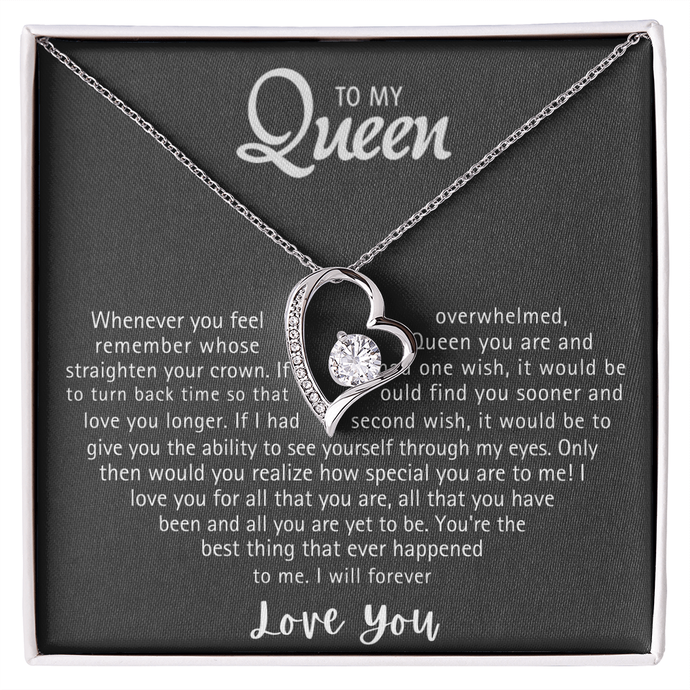 To my Queen – Forever Love Necklace