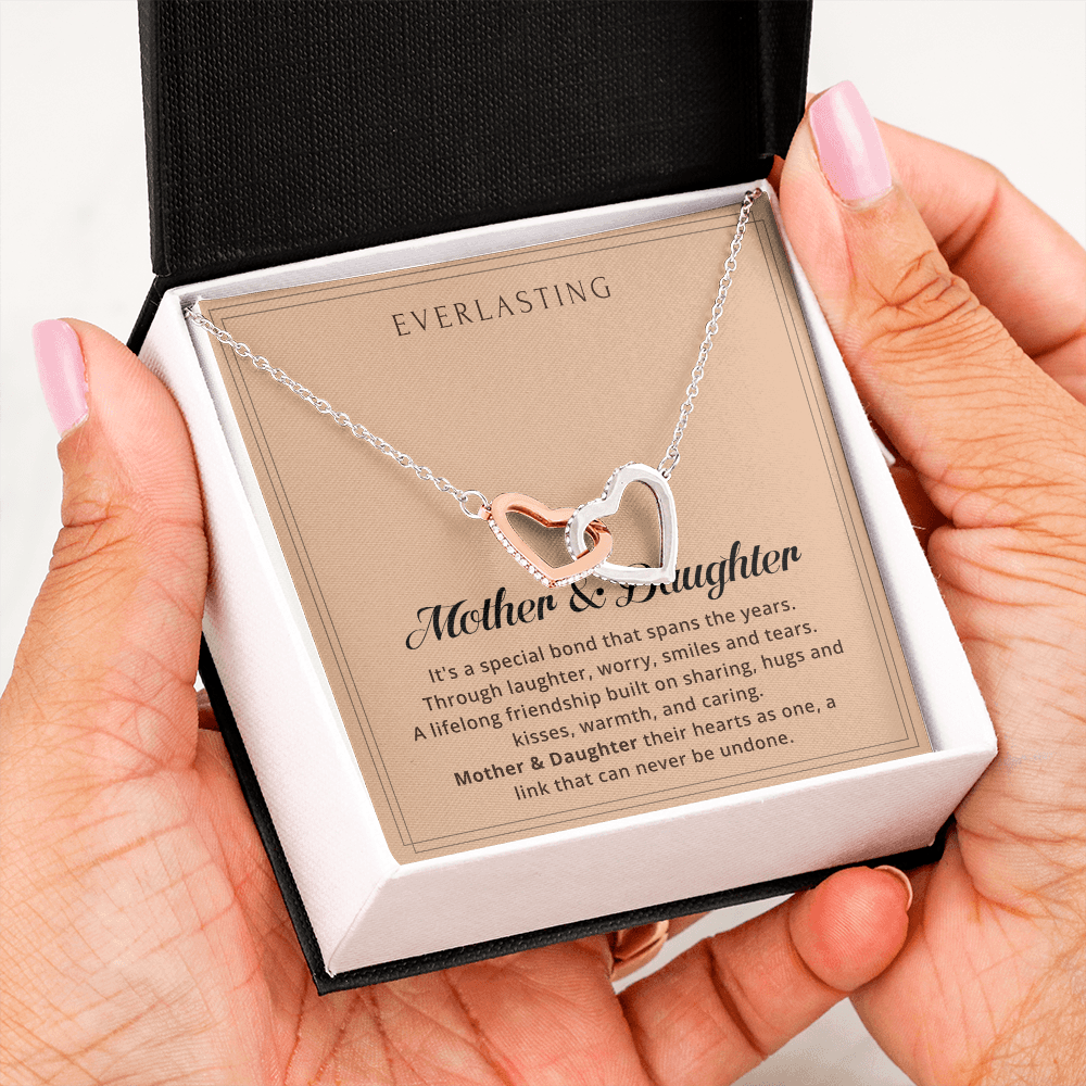 Two Souls, One Bond – Love Necklace For Daughter