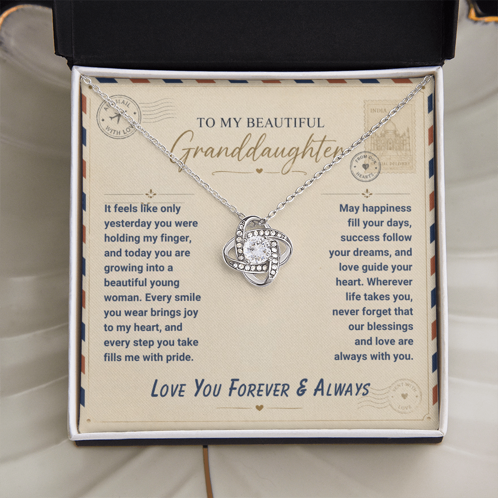 To My Granddaughter — A Gift of Love & Blessings