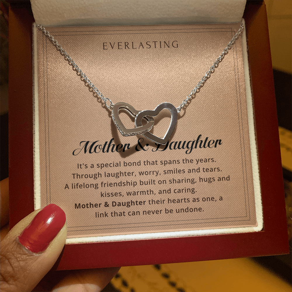 Two Souls, One Bond – Love Necklace For Daughter