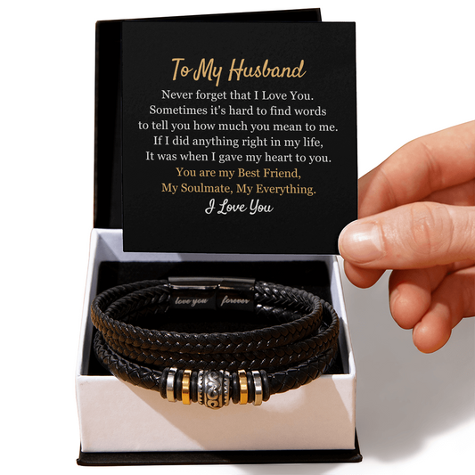 To My Husband - Promise Bracelet - I love you