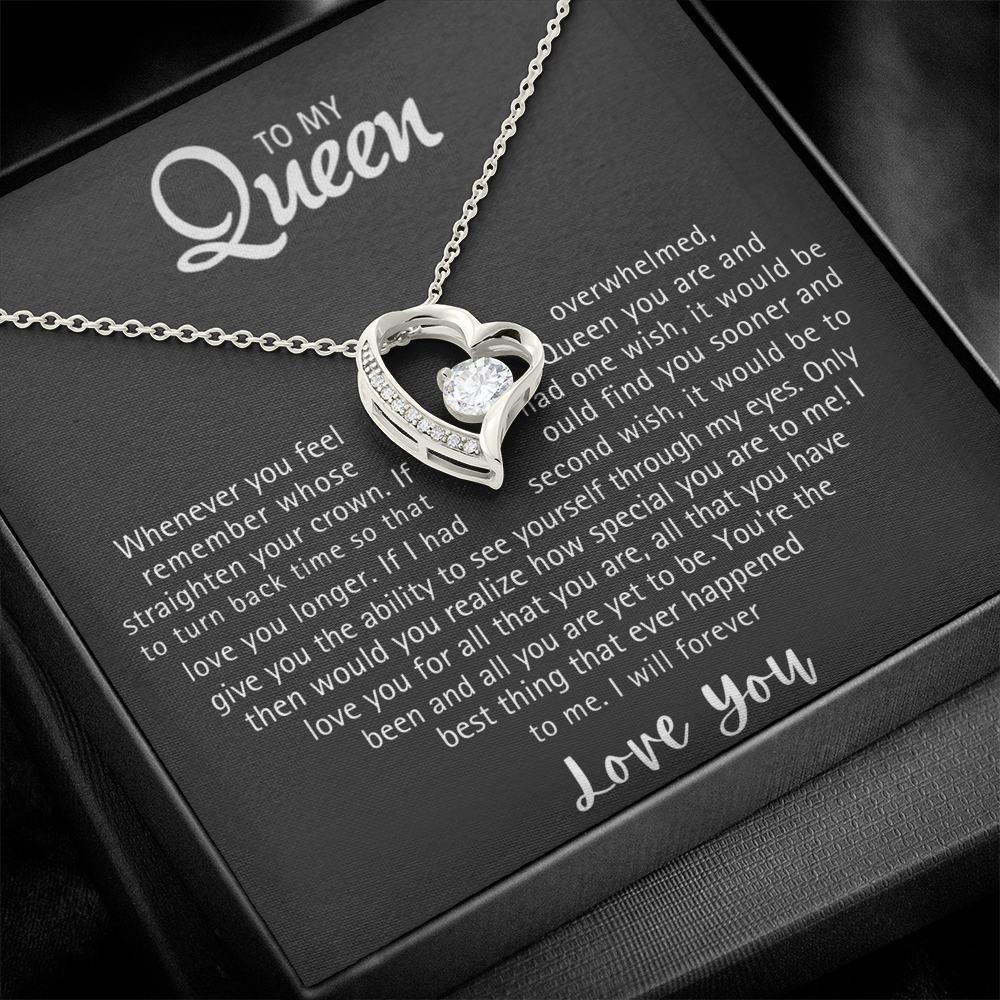 To my Queen – Forever Love Necklace