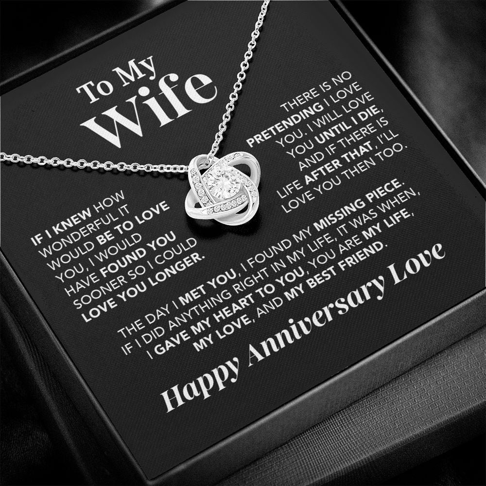 [Almost Sold Out] Happy Anniversary - Love Knot Necklace