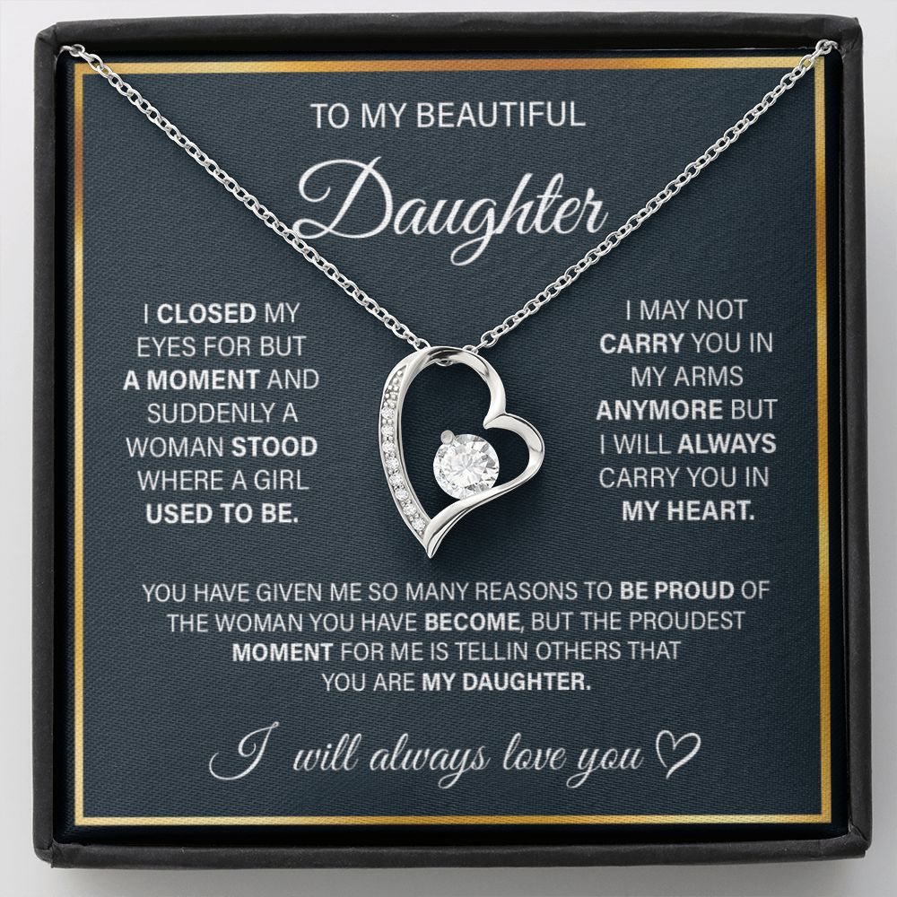 [Limited Edition] Luxury Gift for Daughter - Forever Love Necklace