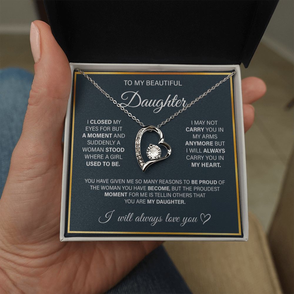 [Limited Edition] Luxury Gift for Daughter - Forever Love Necklace